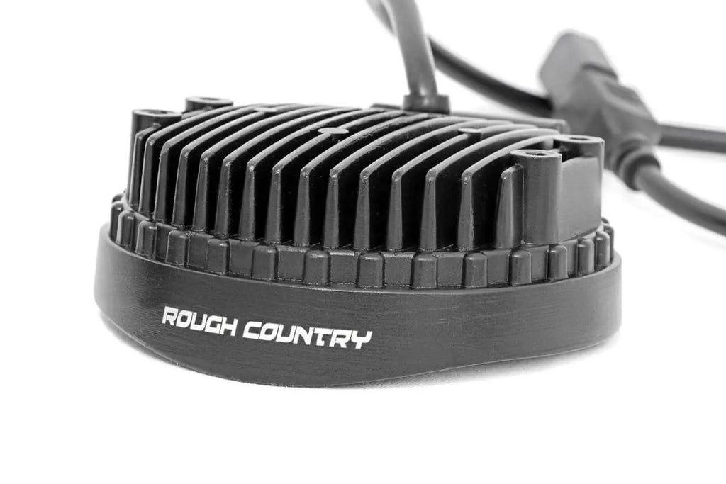 4 Inch Chrome Series LED Light | Round | Pair by Rough Country