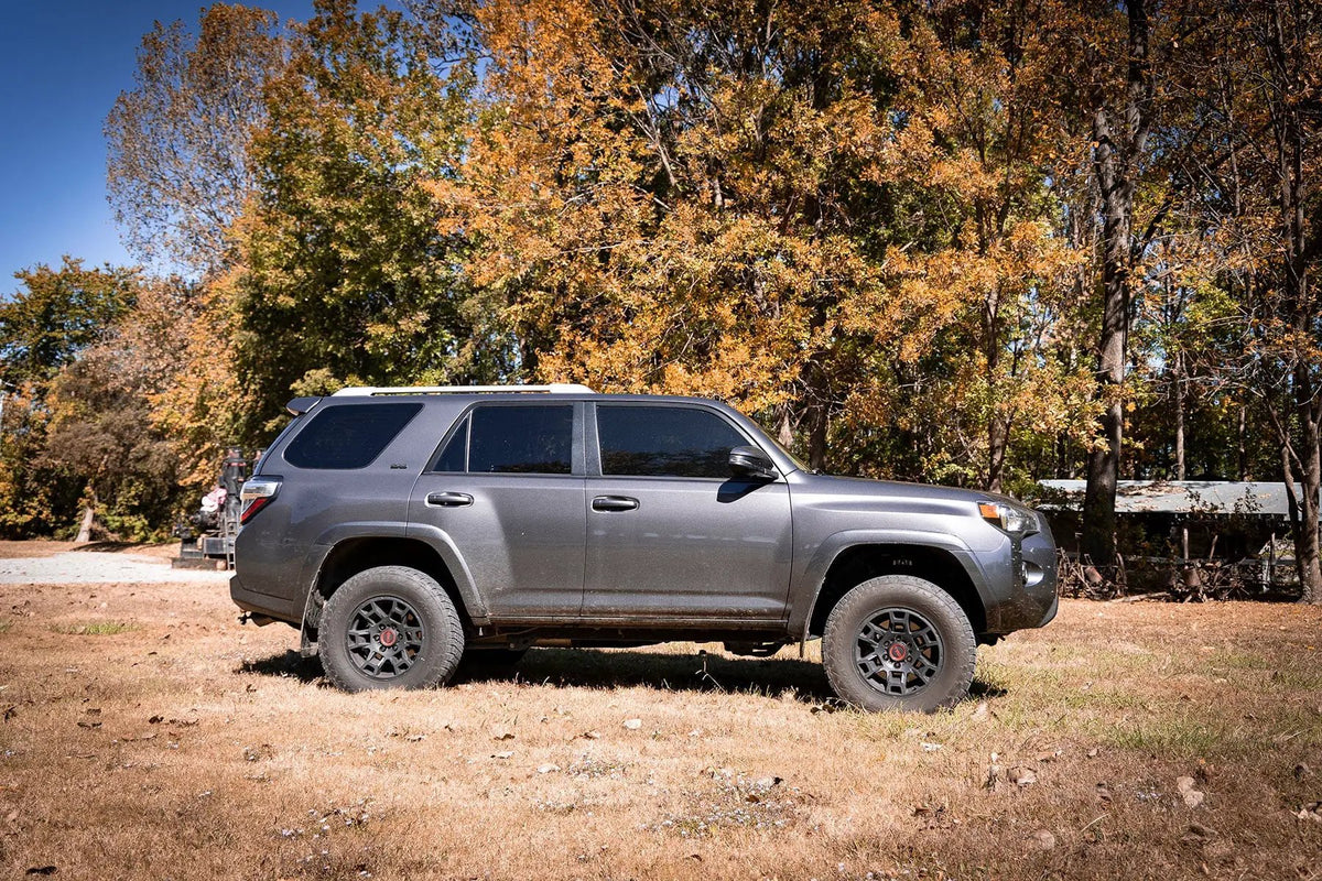 2 Inch Lift Kit | X-REAS | Red Spacers | Toyota 4Runner 2WD/4WD (2010-2024) by Rough Country