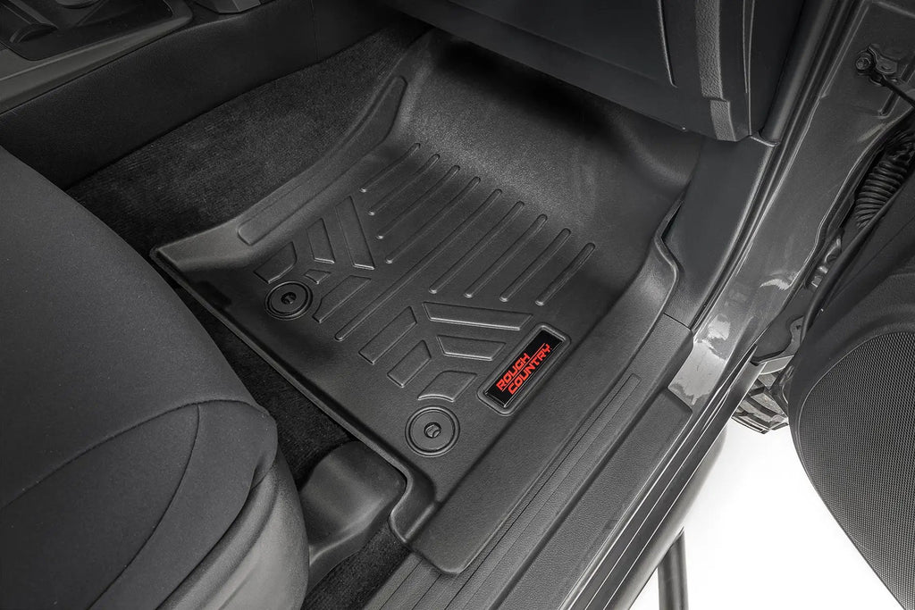 Floor Mats | Front and Rear | Toyota 4Runner 2WD/4WD (2013-2024) by Rough Country