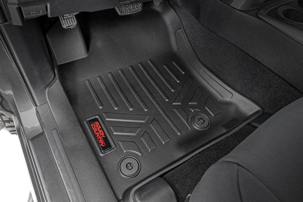 Floor Mats | Front and Rear | Toyota 4Runner 2WD/4WD (2013-2024) by Rough Country