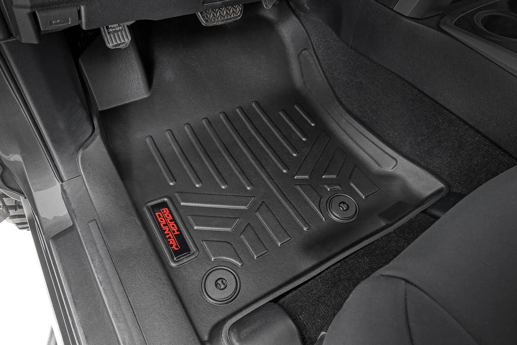 Floor Mats | Front and Rear | Toyota 4Runner 2WD/4WD (2013-2024) by Rough Country