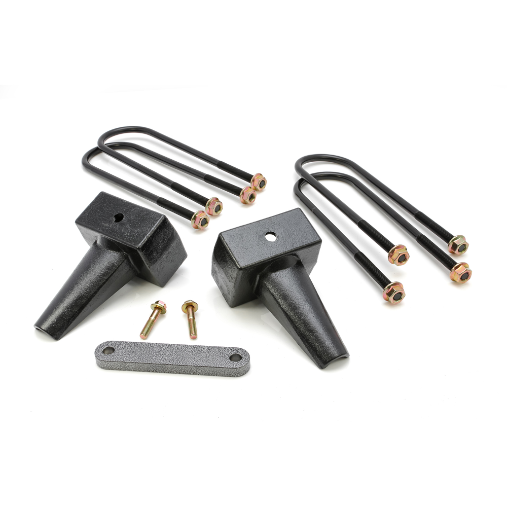 RG 4'' REAR BLOCK KIT FLAT - FORD by Rugged Off Road