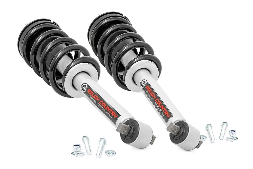 Loaded Strut Pair | 5 Inch | Chevy/GMC 1500 2WD/4WD (14-18 & Classic) by Rough Country