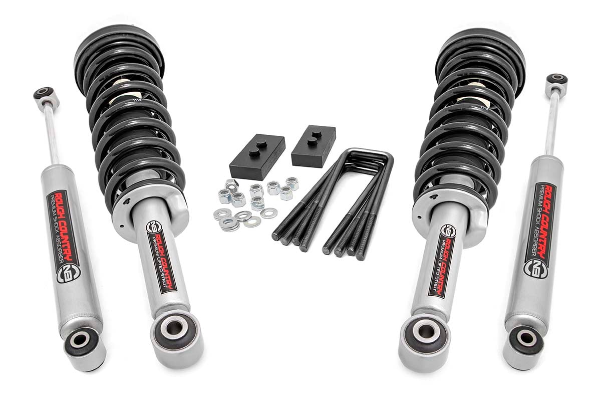 2 Inch Lift Kit | N3 Struts/N3 | Ford F-150 4WD (2009-2013) by Rough Country