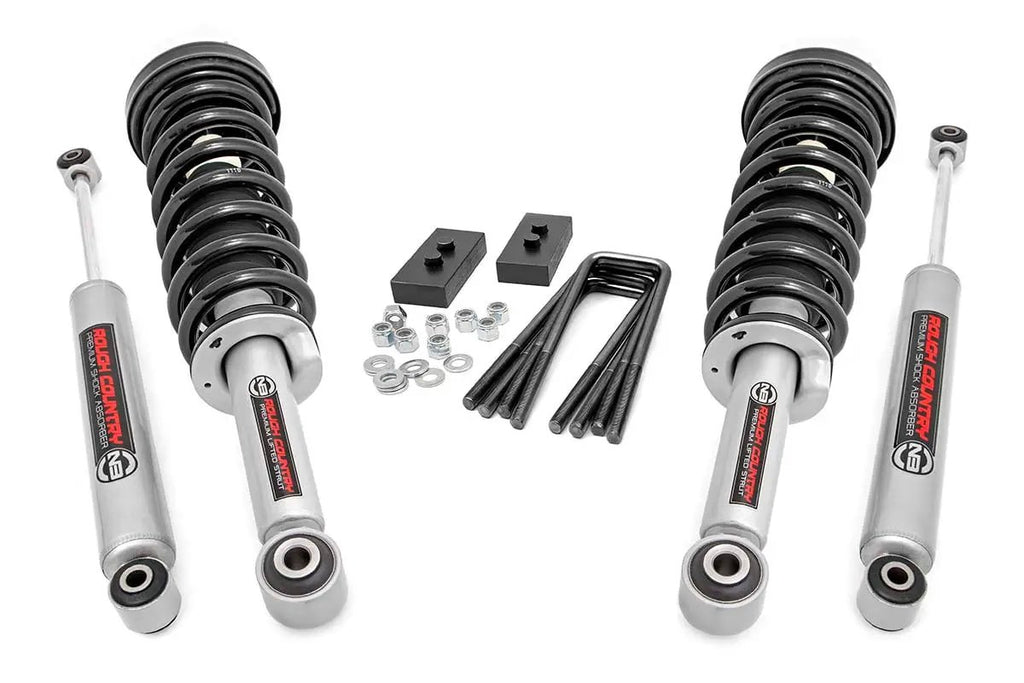 2 Inch Lift Kit | N3 Struts/N3 | Ford F-150 4WD (2009-2013) by Rough Country