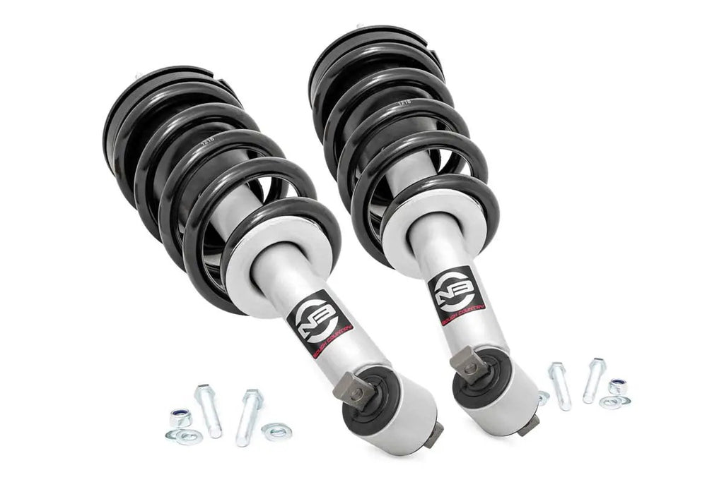 N3 Leveling Struts | 2 Inch | Loaded Strut | Chevy/GMC Sierra 1500 (19-26)/Silverado 1500 (19-26) by Rough Country