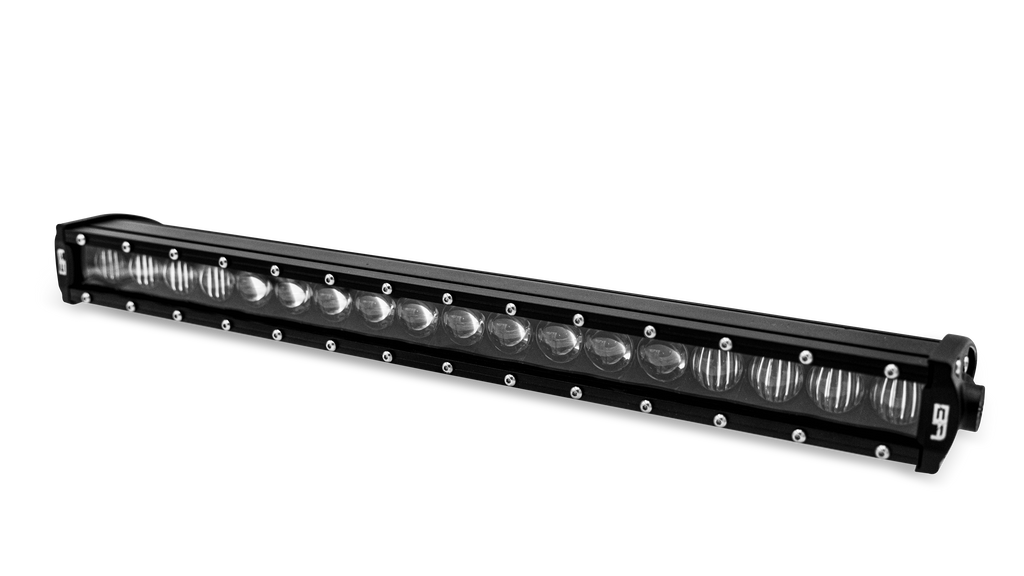 18" Single Row Blackout Led Light Bar by Body Armor 4x4