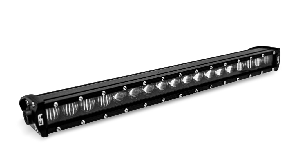 18" Single Row Blackout Led Light Bar by Body Armor 4x4