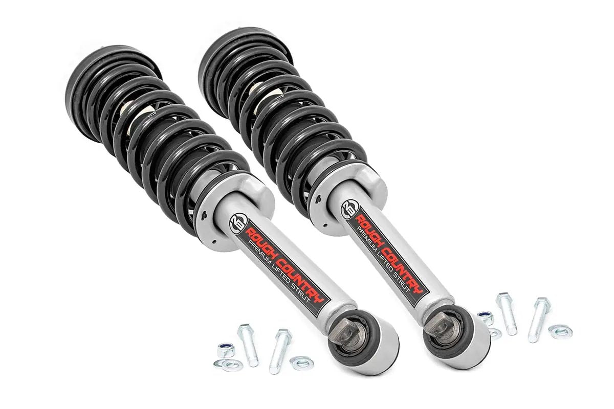 N3 Leveling Struts | 2 Inch | Loaded Strut | Ford Ranger 4WD (2019-2023) by Rough Country