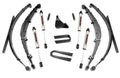 4 Inch Lift Kit | Rear Springs | V2 | Ford F-250/F-350 Super Duty 4WD (99-04) by Rough Country