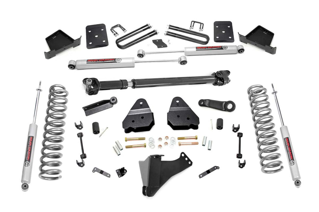 6 Inch Lift Kit | Diesel | No OVLD | D/S | Ford F-250/F-350 Super Duty (17-22) by Rough Country