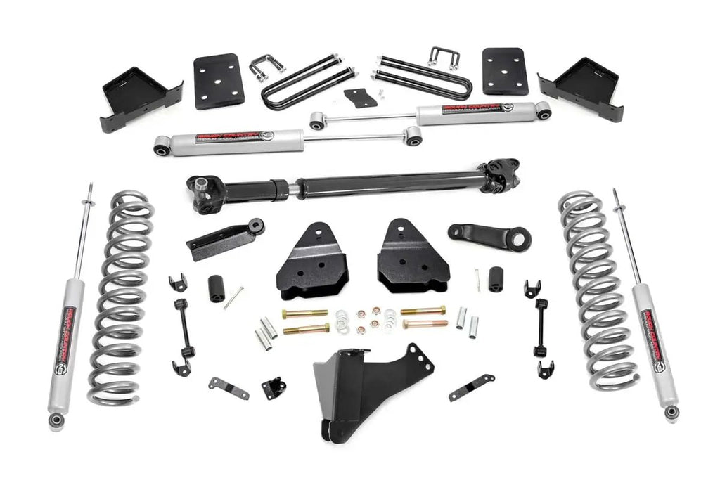 6 Inch Lift Kit | OVLDS | D/S | Ford F-250/F-350 Super Duty 4WD (2017-2022) by Rough Country