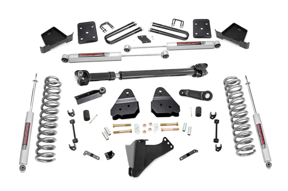 6 Inch Lift Kit | OVLDS | D/S | Ford F-250/F-350 Super Duty 4WD (2017-2022) by Rough Country