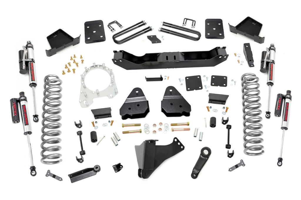 6 Inch Lift Kit | No OVLDS | Vertex | Ford F-250/F-350 Super Duty 4WD (17-22) by Rough Country