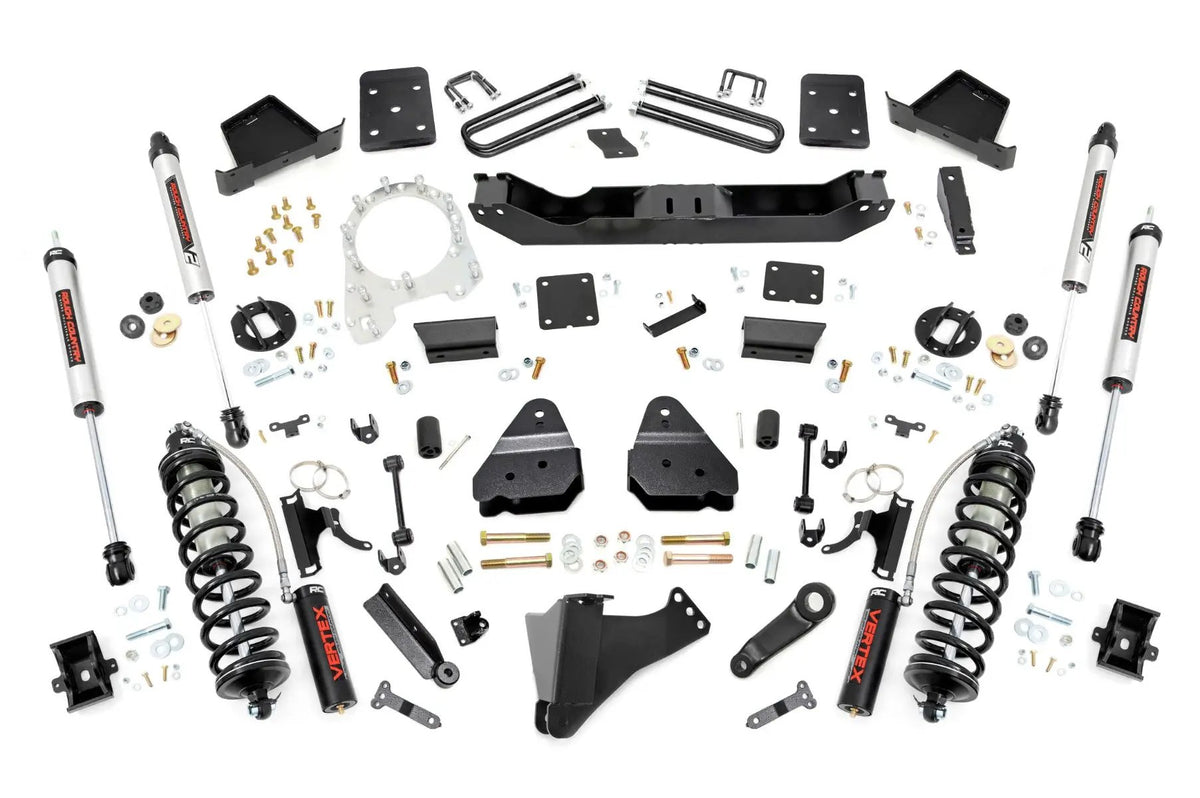 6 Inch Lift Kit | Diesel | OVLD | C/O V2 | Ford F-250/F-350 Super Duty (17-22) by Rough Country