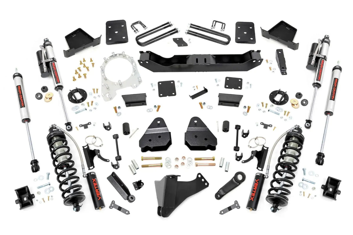 6 Inch Lift Kit | No OVLDS | C/O Vertex | Ford F-250/F-350 Super Duty (17-22) by Rough Country