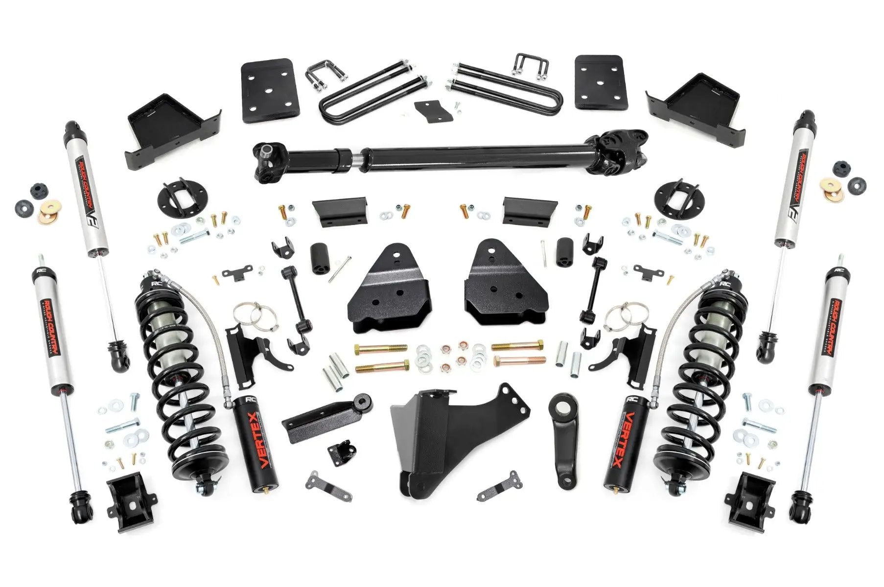 6 Inch Lift Kit | Diesel | FR D/S | C/O V2 | Ford F-250/F-350 Super Duty (17-22) by Rough Country