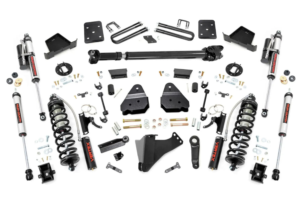 6 Inch Lift Kit | Diesel | FR D/S | C/O Vertex | Ford F-250/F-350 Super Duty (17-22) by Rough Country