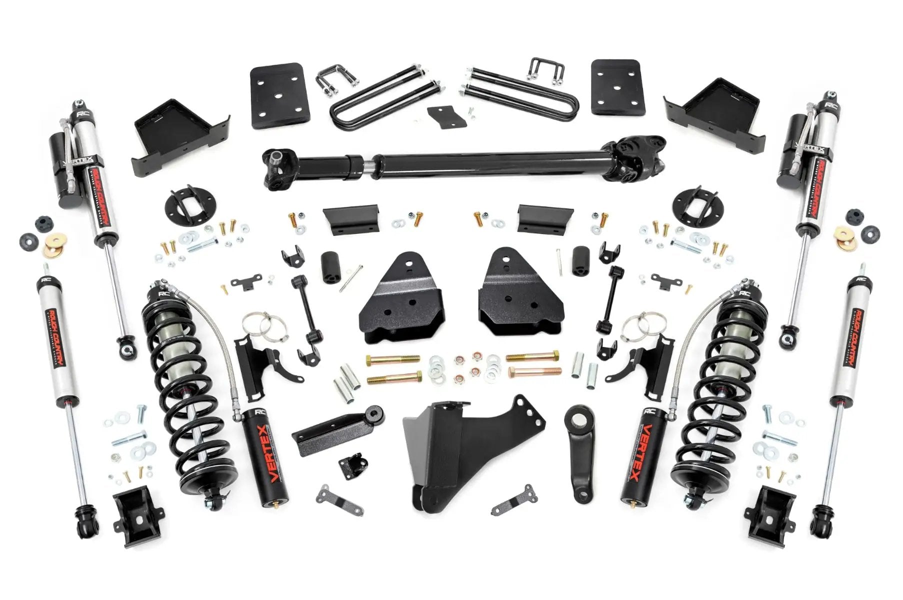 6 Inch Lift Kit | OVLDS | D/S | C/O Vertex | Ford F-250/F-350 Super Duty (17-22) by Rough Country