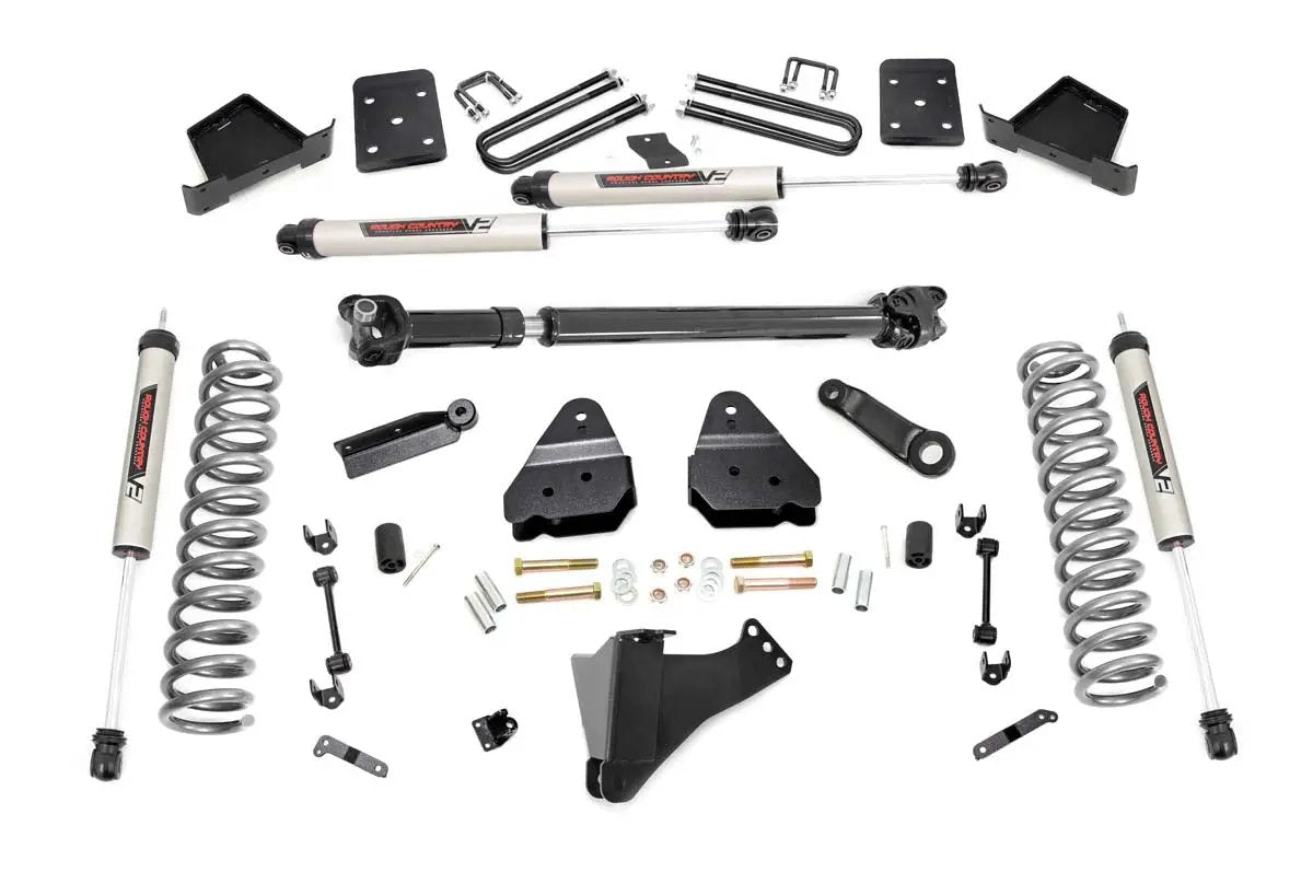 6 Inch Lift Kit | OVLDS | D/S | V2 | Ford F-250/F-350 Super Duty 4WD (17-22) by Rough Country