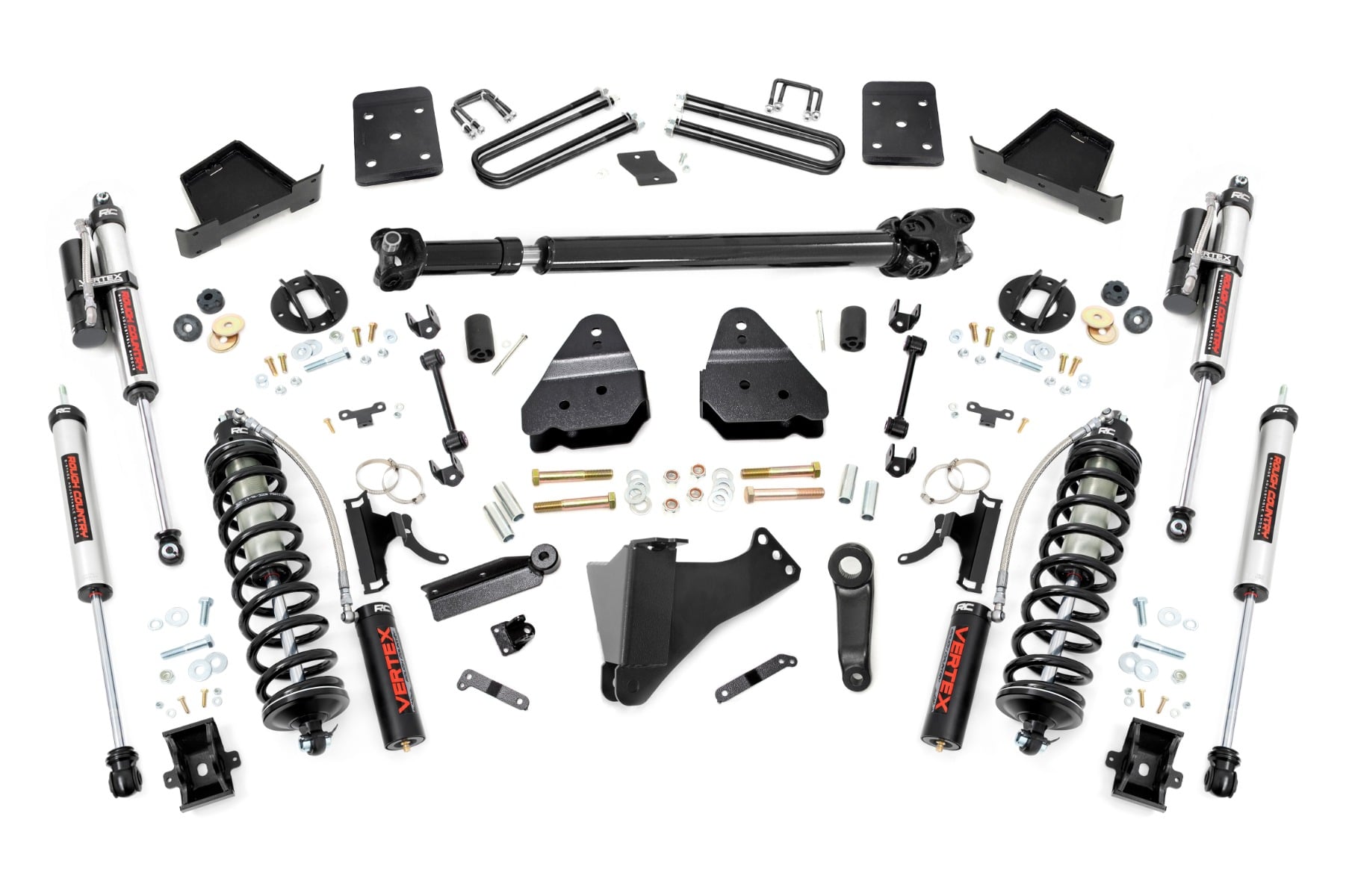 4.5 Inch Lift Kit | FR D/S | C/O Vertex | Ford F-250/F-350 Super Duty (17-22) by Rough Country
