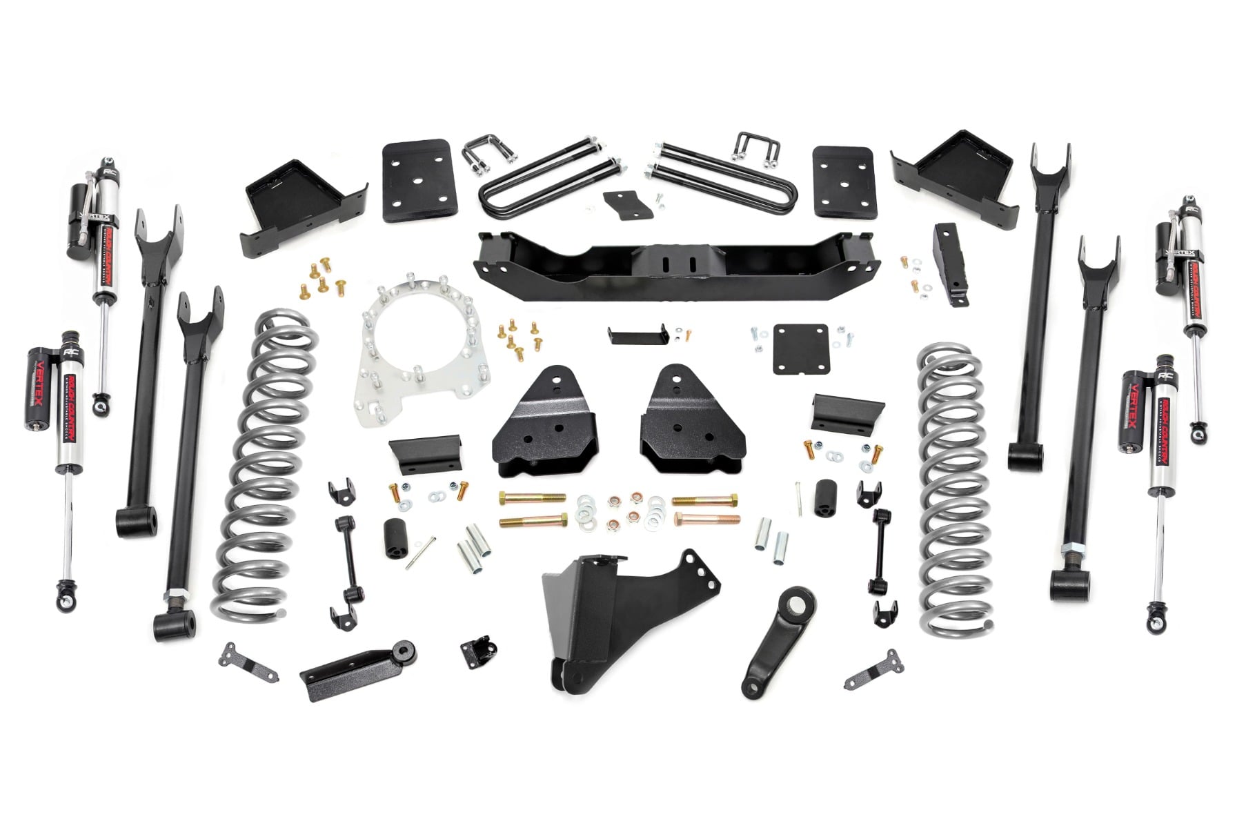 6 Inch Lift Kit | Diesel | 4-Link | Vertex | Ford F-250/F-350 Super Duty (17-22) by Rough Country