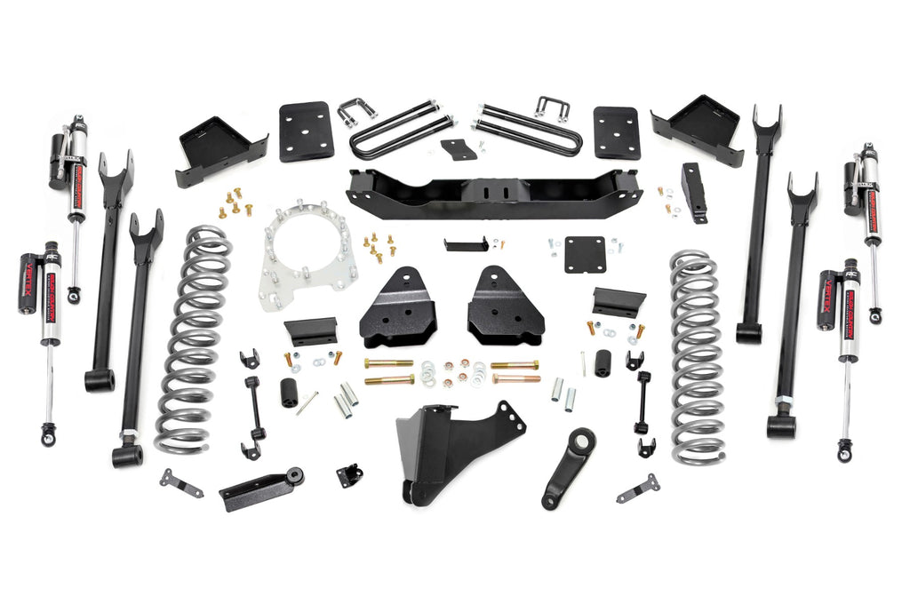 6 Inch Lift Kit | 4-Link | No OVLD | Vertex | Ford F-250/F-350 Super Duty (17-22) by Rough Country