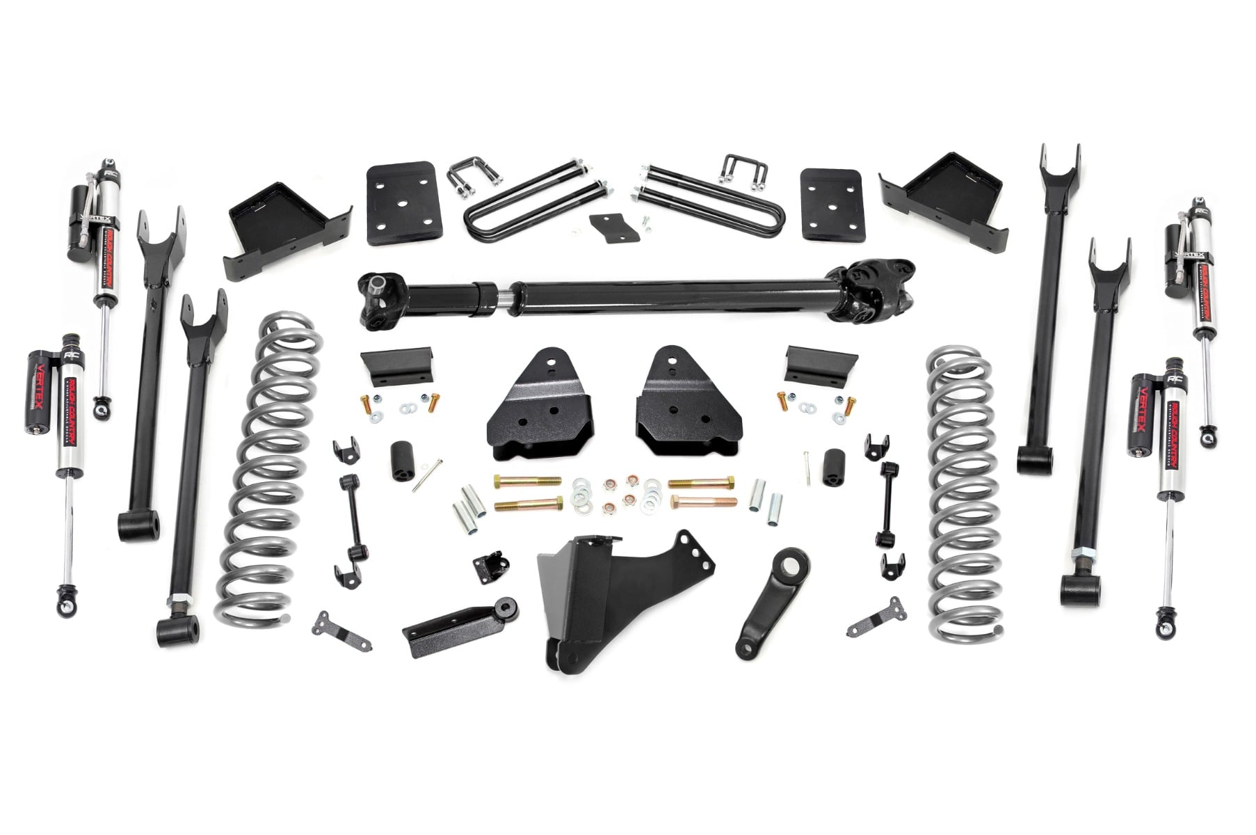 6 Inch Lift Kit | 4-Link | D/S | Vertex | Ford F-250/F-350 Super Duty (17-22) by Rough Country