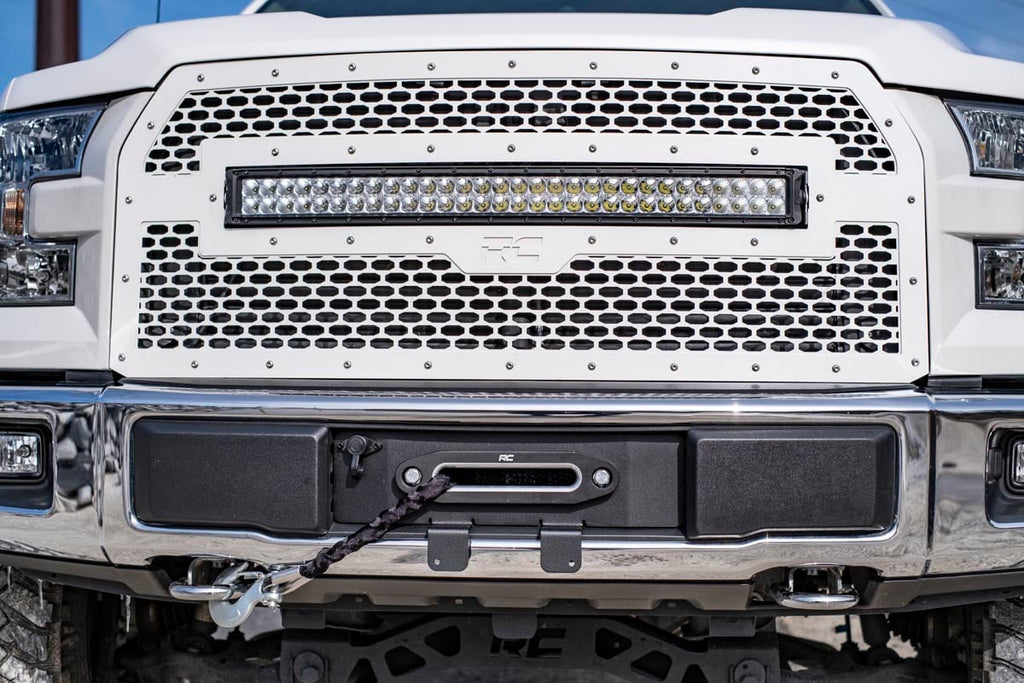 Hidden Winch Mount | Ford F-150 2WD/4WD (2015-2020) by Rough Country