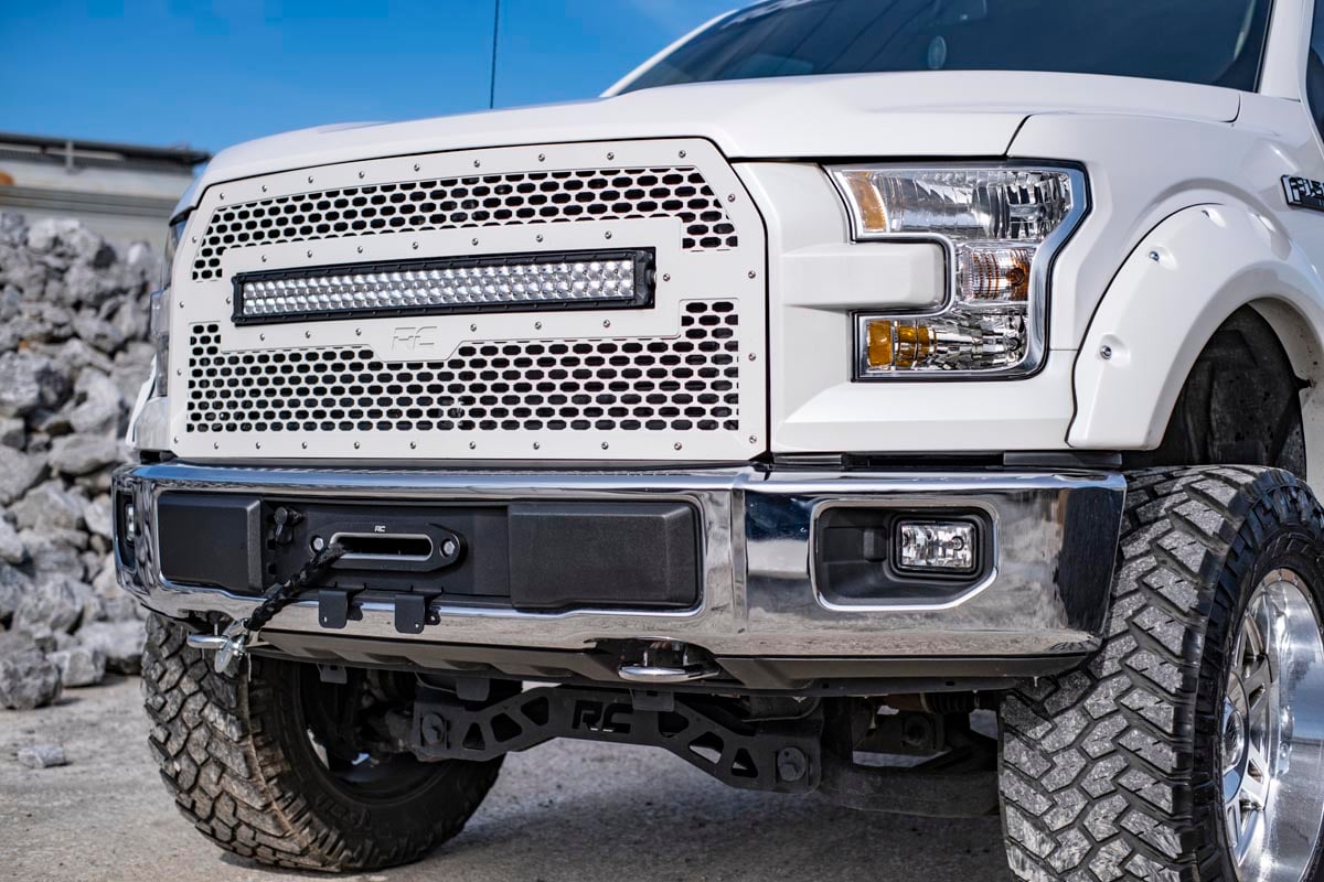 Hidden Winch Mount | Ford F-150 2WD/4WD (2015-2020) by Rough Country