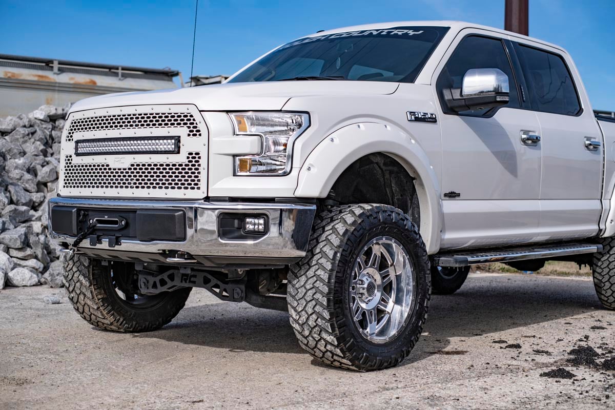 Hidden Winch Mount | Ford F-150 2WD/4WD (2015-2020) by Rough Country