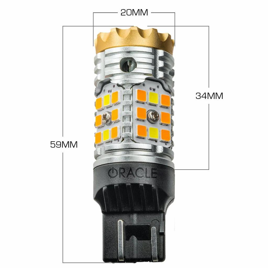 ORACLE Lighting 7443-CK LED Switchback High Output Can-Bus LED Bulbs by Oracle Lighting