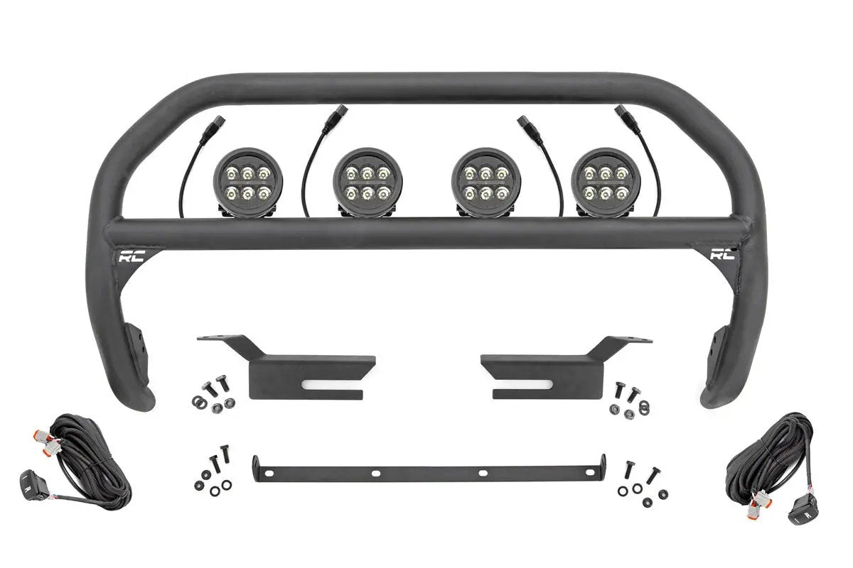 Nudge Bar | 3.5 Inch Round Led (x4) | Ford Bronco 4WD (2021-2026)