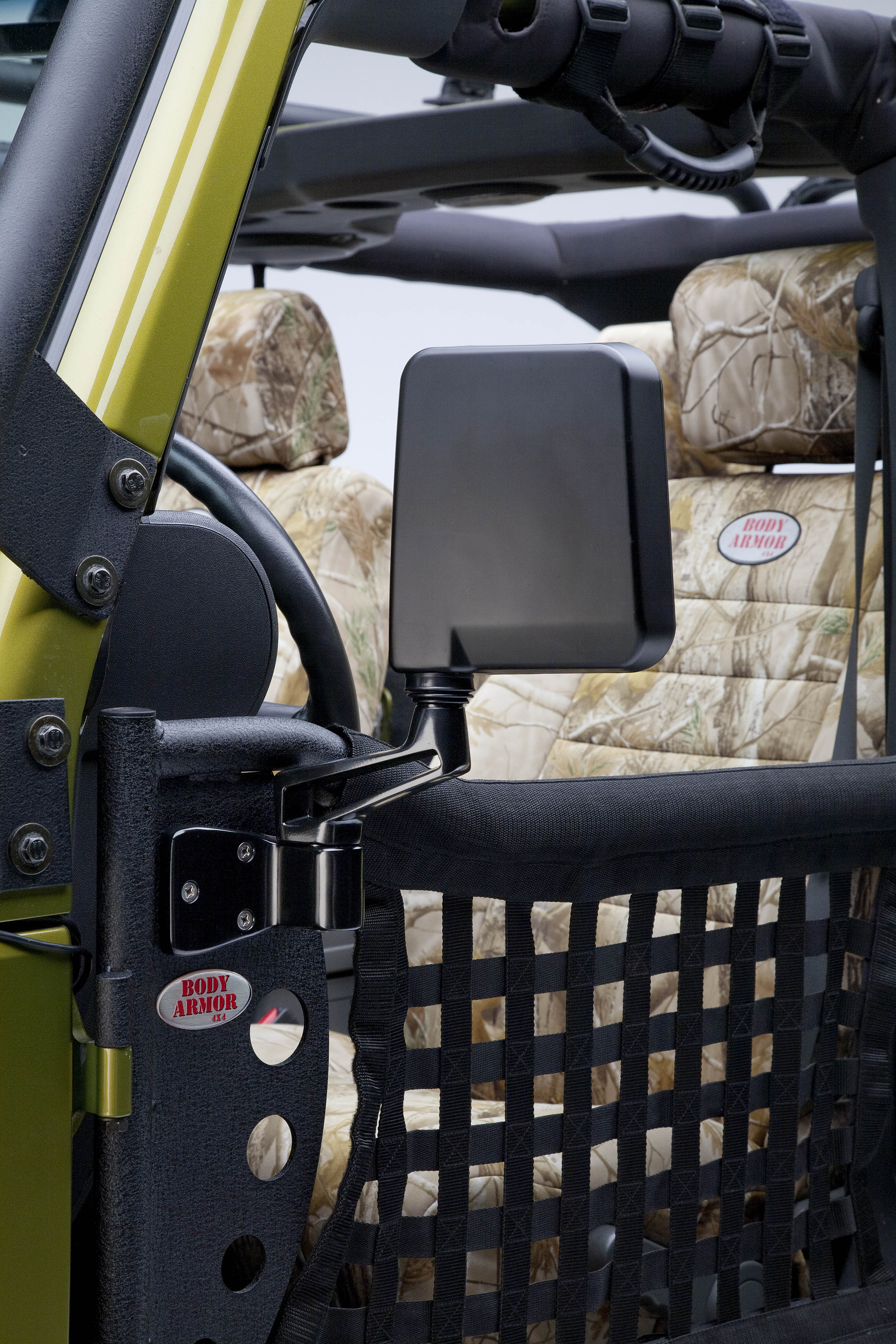 Mirrors For Recon Doors Sold As Set by Body Armor 4x4