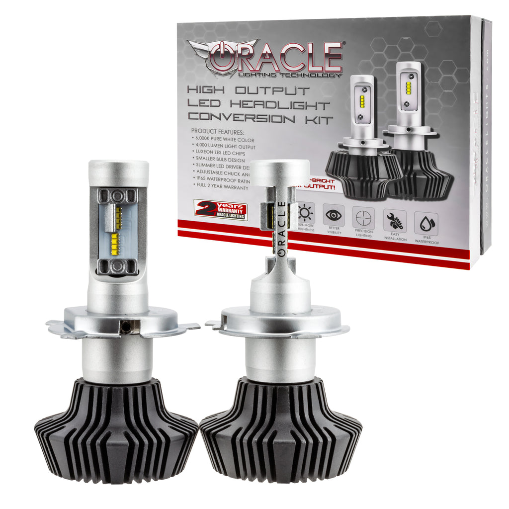 ORACLE Lighting H4 4,000+ Lumen LED Headlight Bulbs (Pair) by Oracle Lighting
