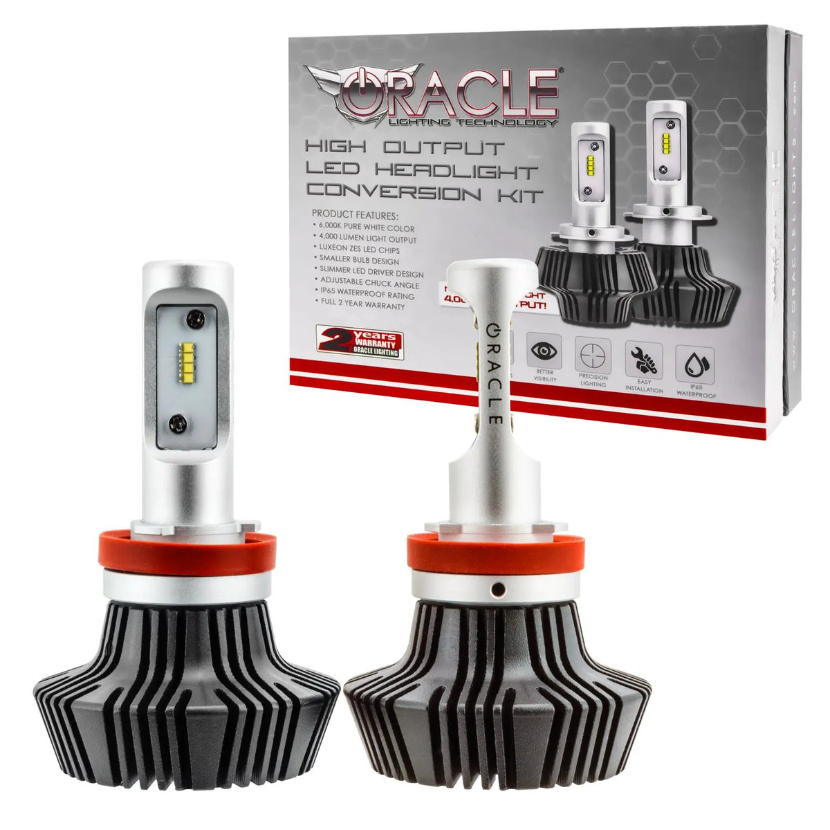 ORACLE Lighting H11 4,000+ Lumen LED Headlight Bulbs (Pair) by Oracle Lighting