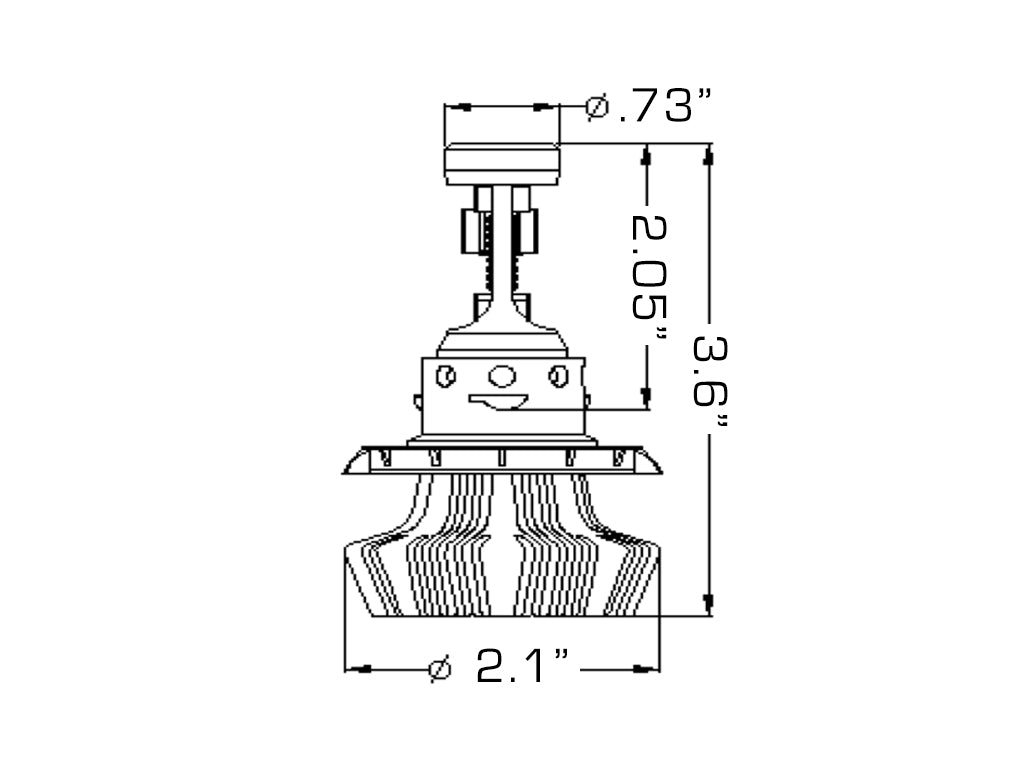 ORACLE Lighting H13 4,000+ Lumen LED Headlight Bulbs (Pair) by Oracle Lighting