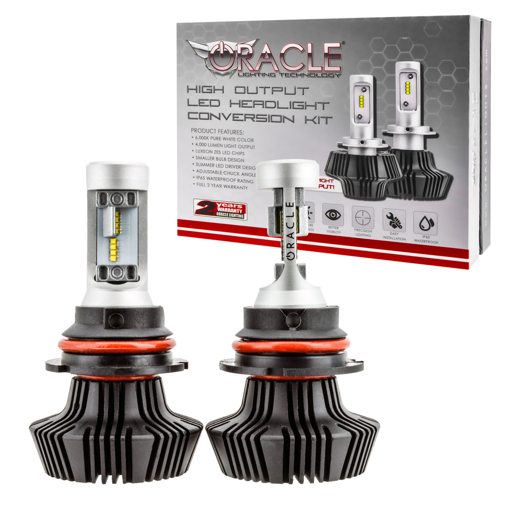 9004 4,000+ Lumen LED Headlight Bulbs, Pair by Oracle Lighting