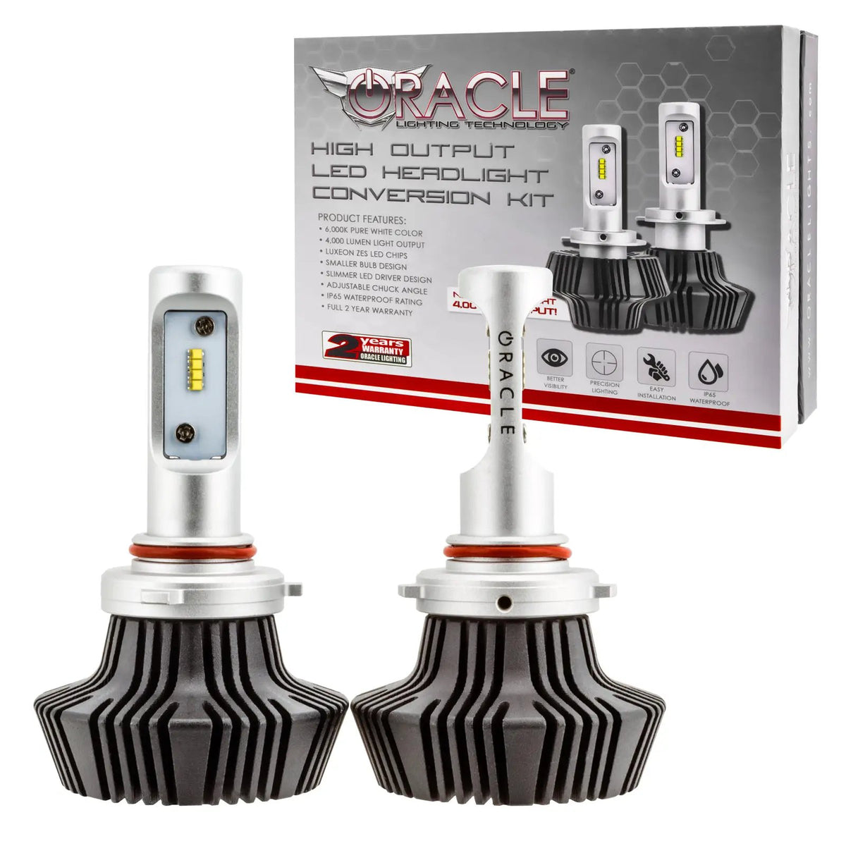ORACLE Lighting 9005 4,000+ Lumen LED Headlight Bulbs (Pair) by Oracle Lighting