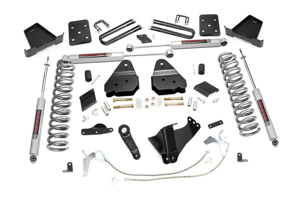 6 Inch Lift Kit | Gas | OVLD | M1 | Ford F-250 Super Duty 4WD (2015-2016) by Rough Country