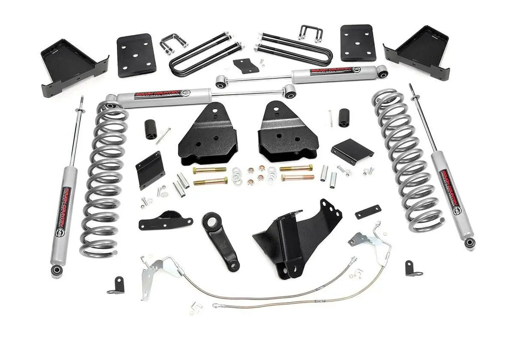 6 Inch Lift Kit | Gas | OVLD | M1 | Ford F-250 Super Duty 4WD (2015-2016) by Rough Country
