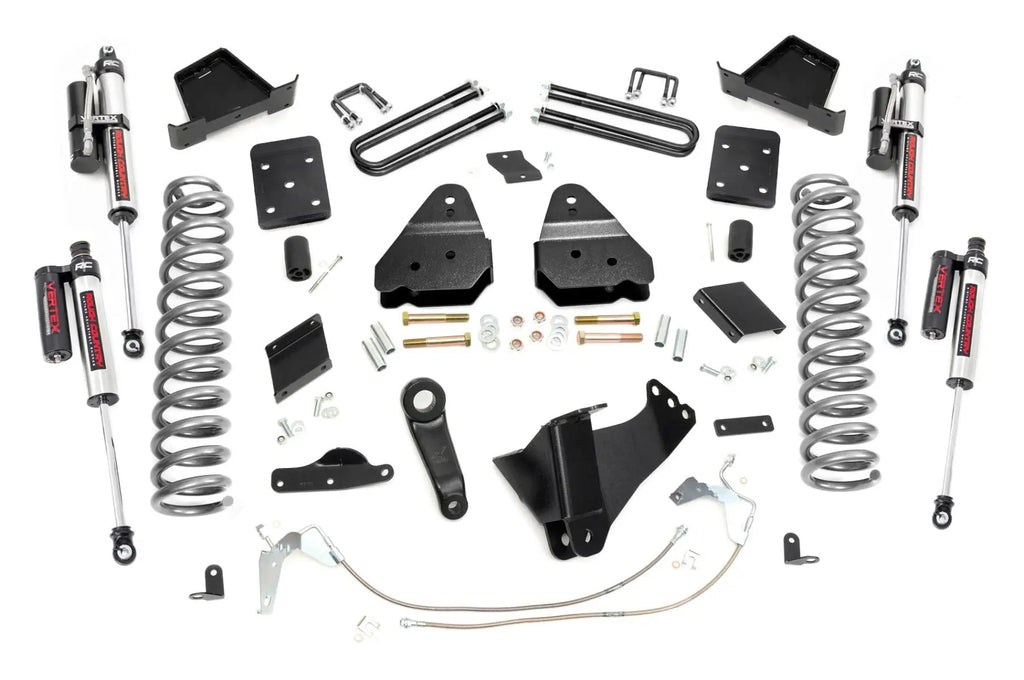 6 Inch Lift Kit | Diesel | No OVLD | Vertex | Ford F-250 Super Duty (11-14) by Rough Country