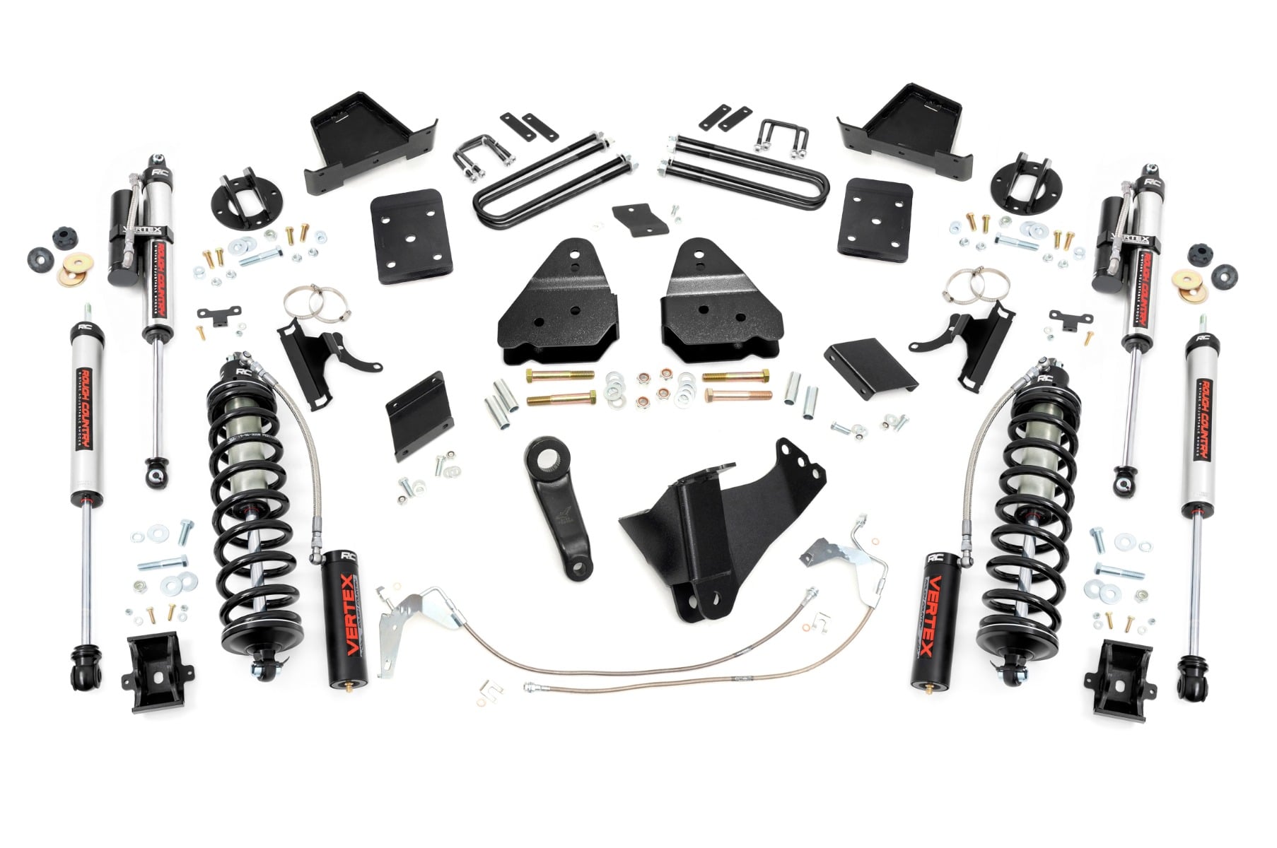 6 Inch Lift Kit | Gas | No OVLD | C/O Vertex | Ford F-250 Super Duty (11-14) by Rough Country