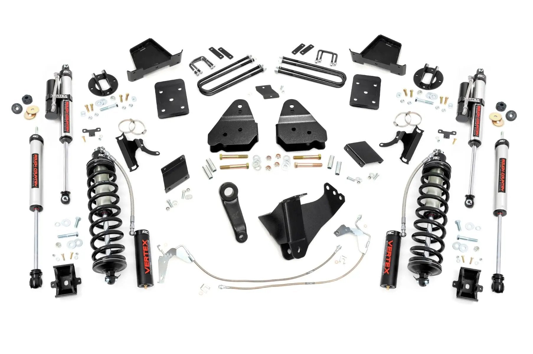 6 Inch Lift Kit | Gas | OVLD | C/O Vertex | Ford F-250 Super Duty (15-16) by Rough Country