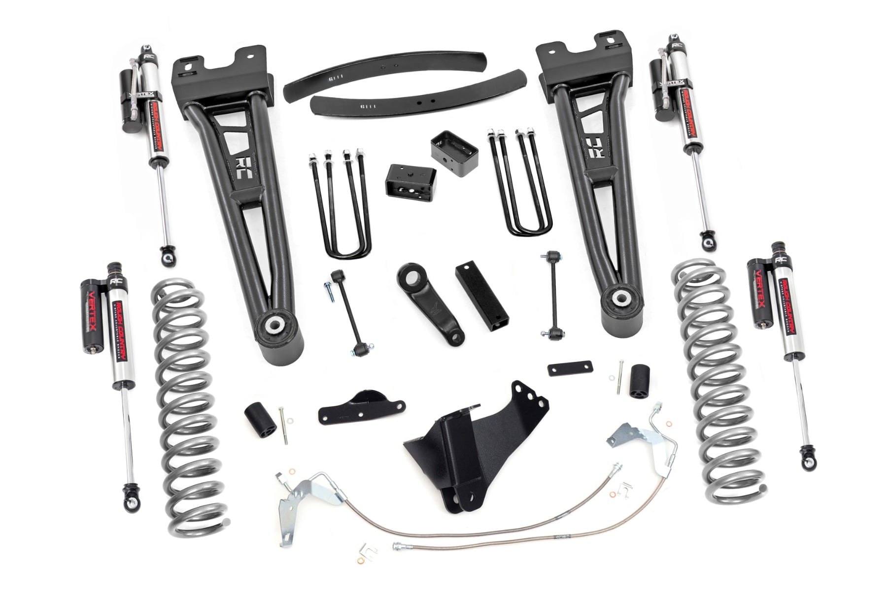 6 Inch Lift Kit | Gas | Radius Arm | Vertex | Ford F-250/F-350 Super Duty (08-10) by Rough Country