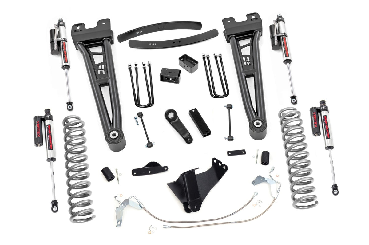 6 Inch Lift Kit | Diesel | Radius Arm | Vertex | Ford F-250/F-350 Super Duty (08-10) by Rough Country