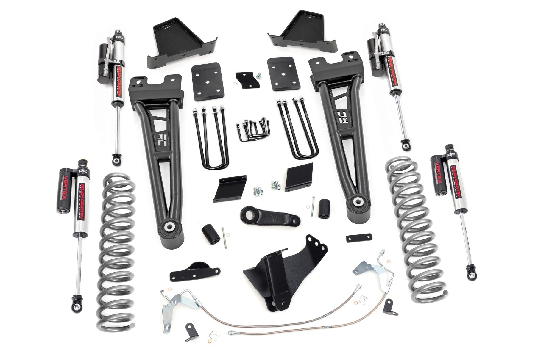 6 Inch Lift Kit | Diesel | Radius Arm | Vertex | Ford F-250 Super Duty (15-16) by Rough Country