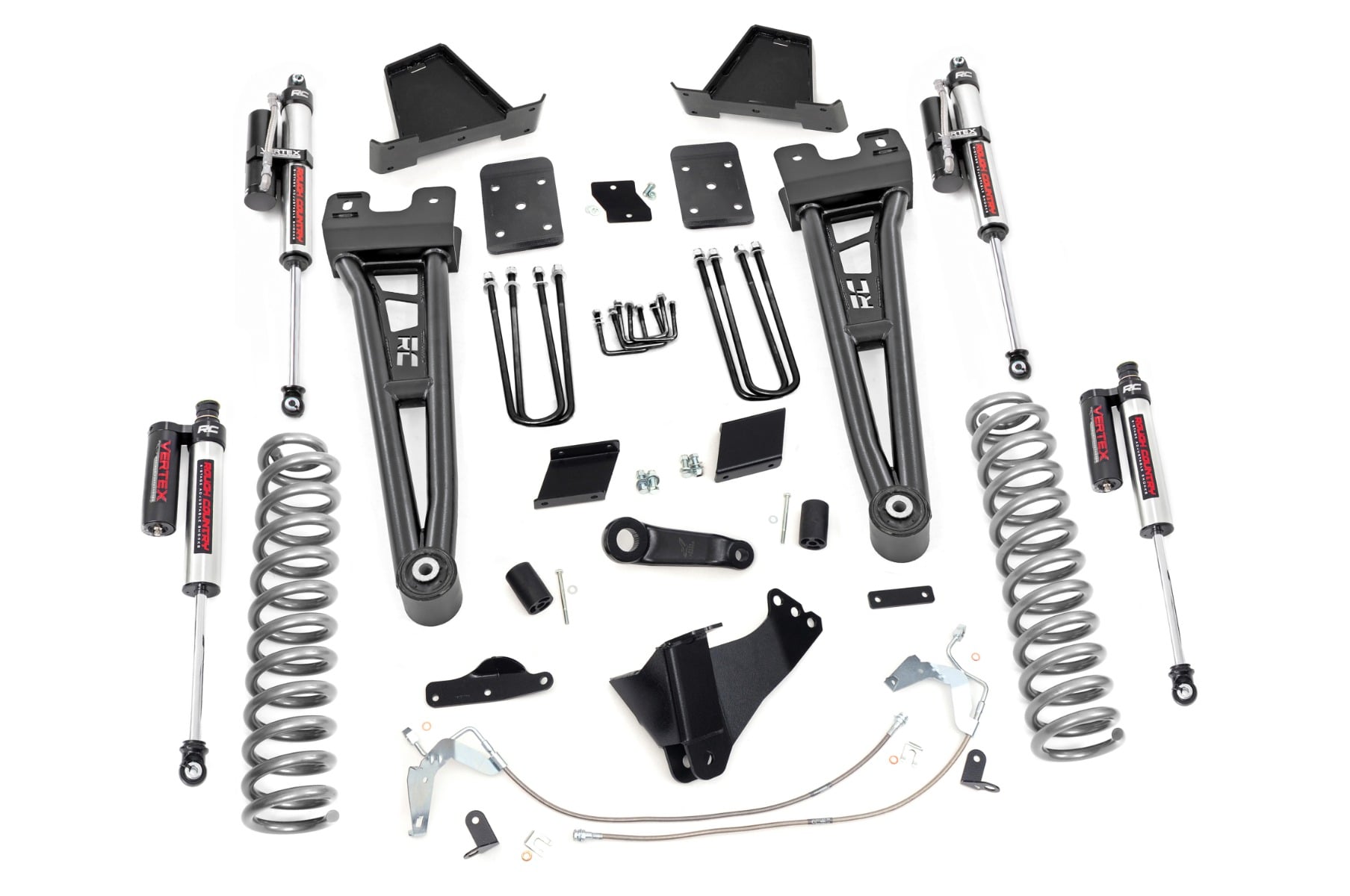 6 Inch Lift Kit | Diesel | Radius Arm | Vertex | Ford F-250 Super Duty (15-16) by Rough Country