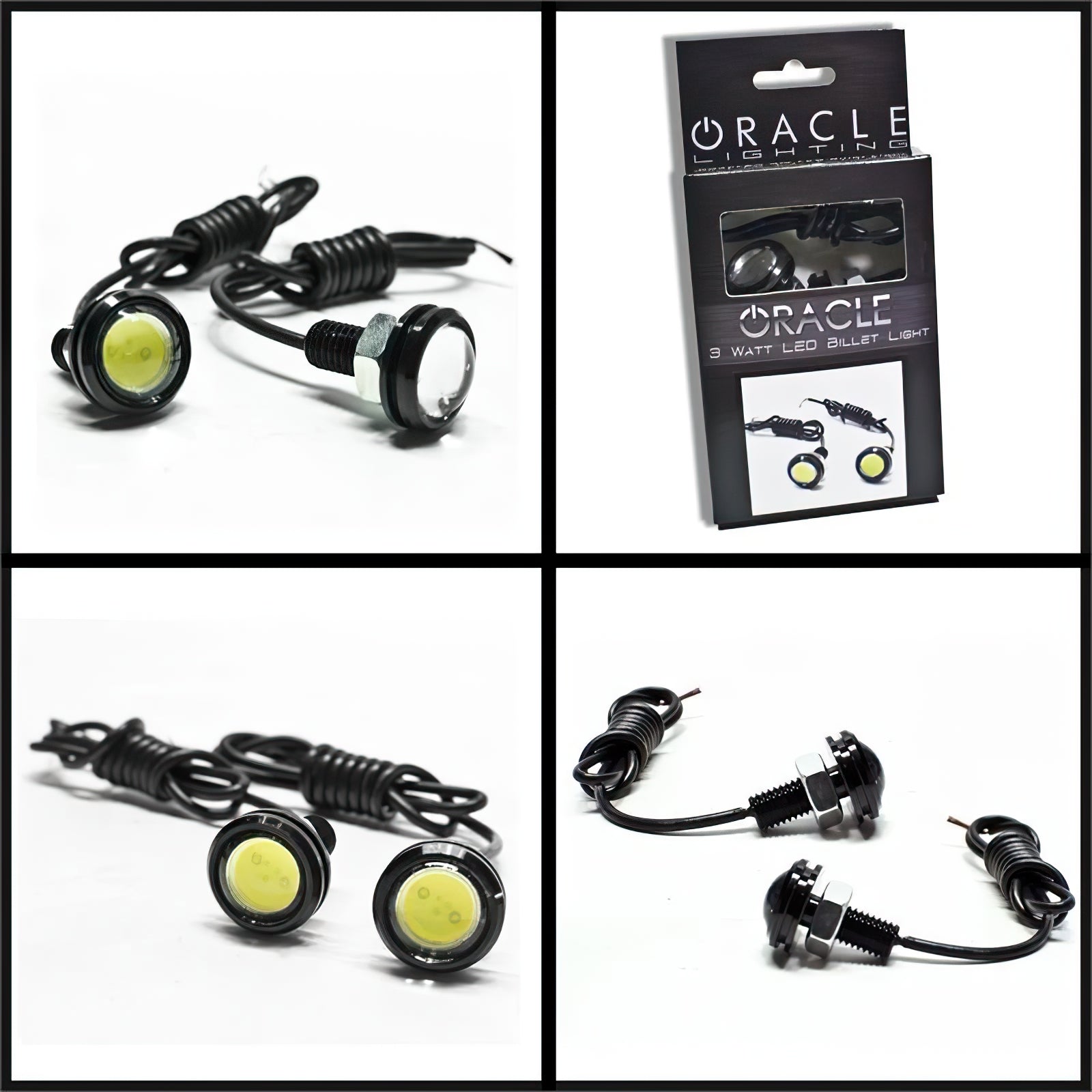 ORACLE Lighting 3W Universal Cree LED Billet Lights - Amber by Oracle Lighting