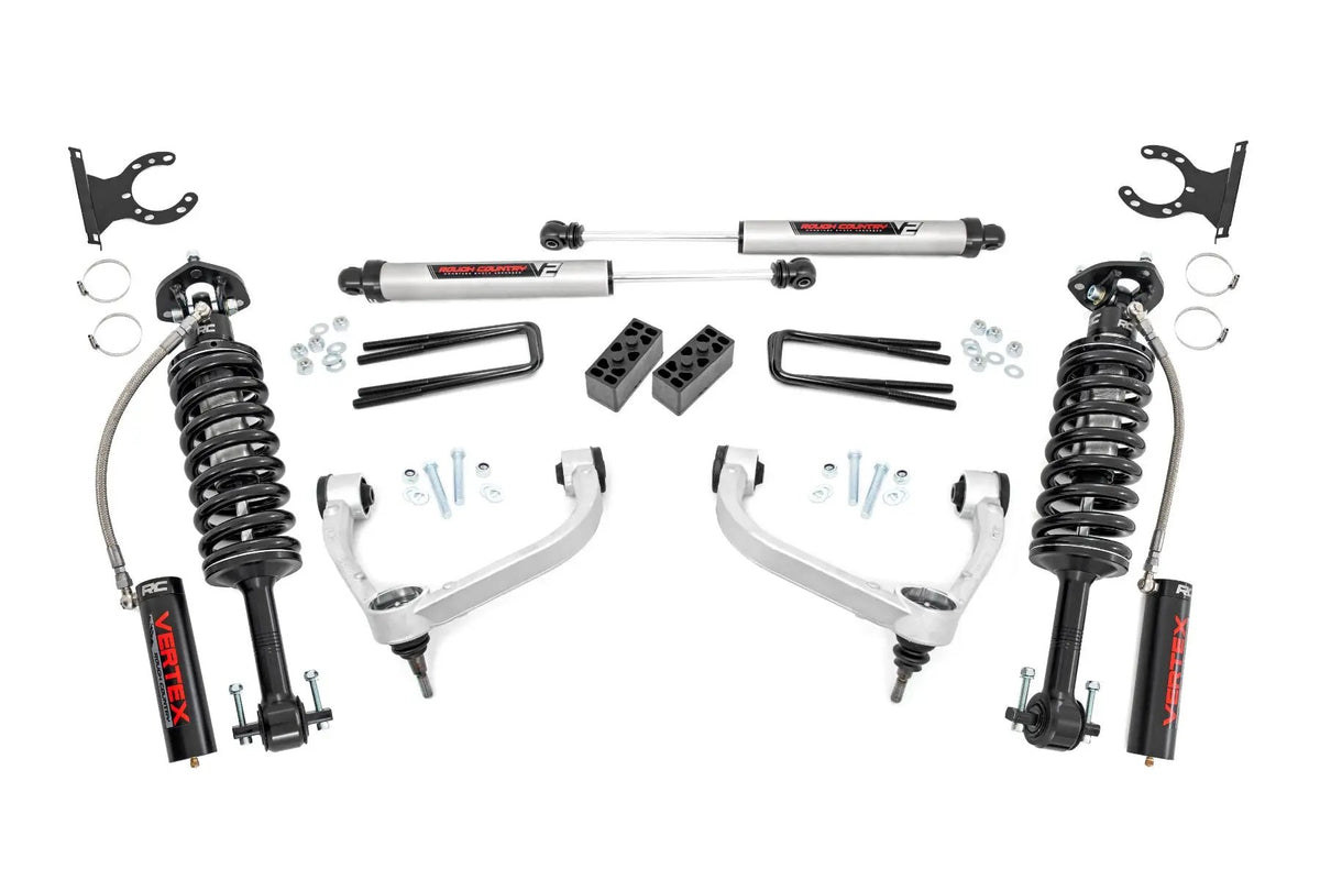 3 Inch Lift Kit | UCAs | Vertex/V2 | Ford F-150 4WD (2014-2020) by Rough Country